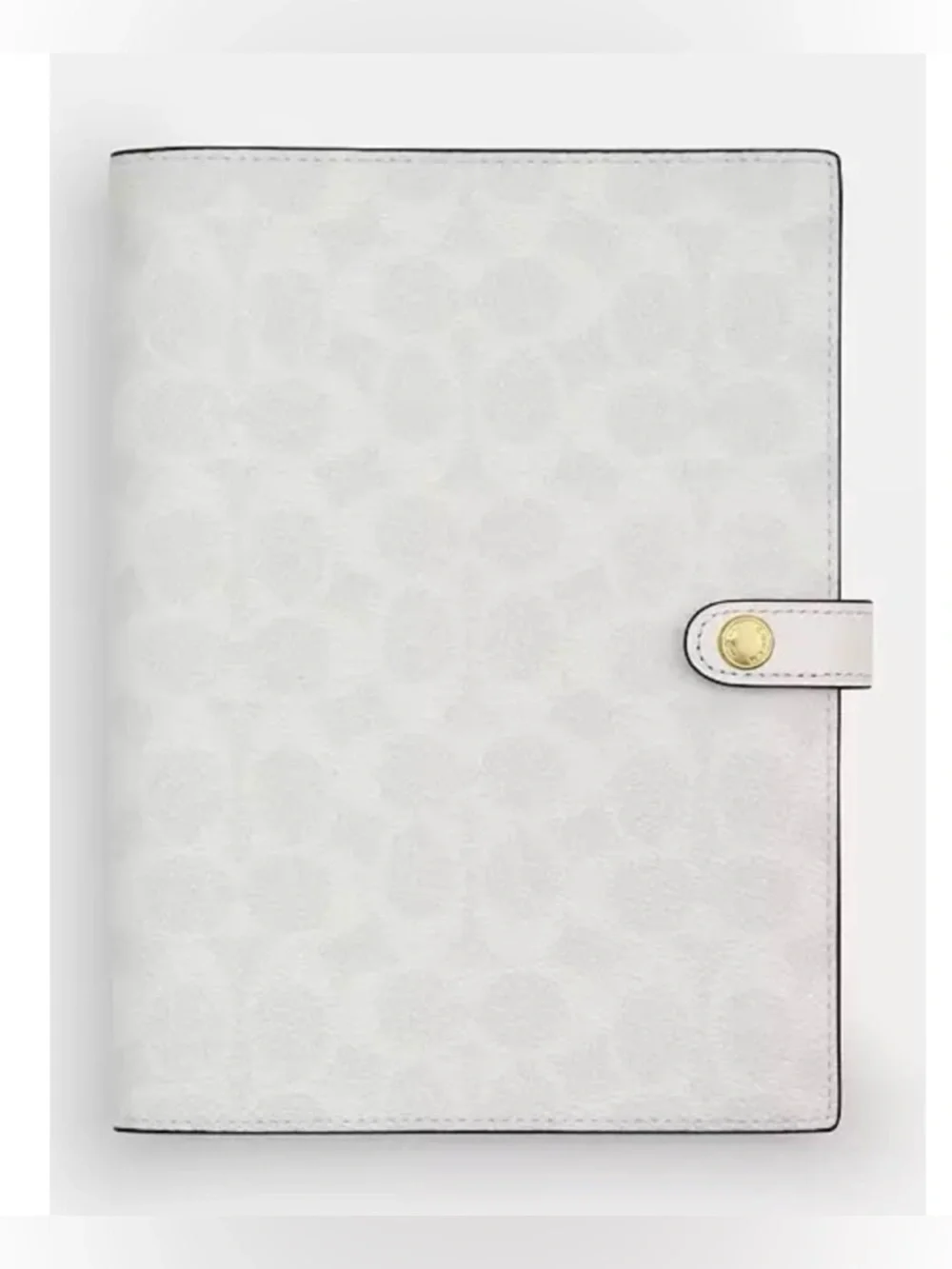 COACH Notebook In Signature‎ Canvas, IM/WHITE/CHALK
